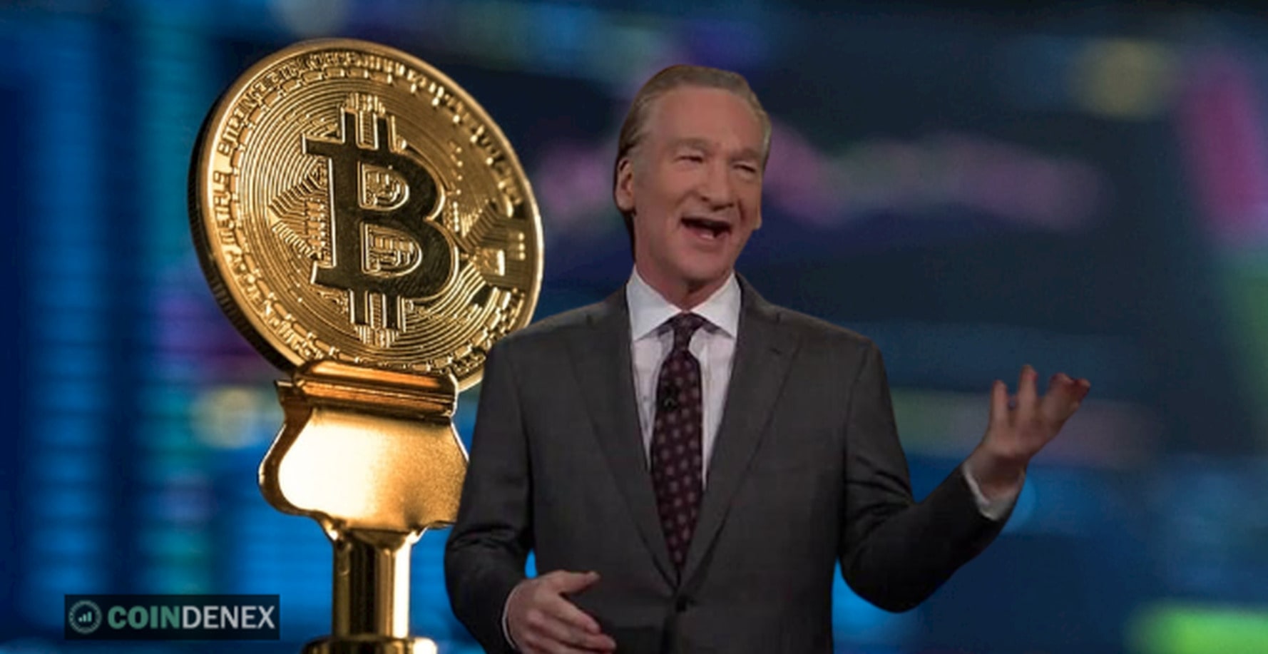 Bill Maher Spottet Bitcoin